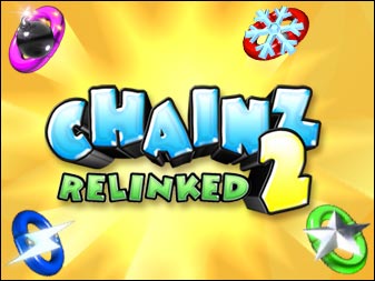 Spiel Chainz 2 online: Betritt noch einmal das faszinierende Reich des kettenrasselnden Wahnsinns mit "Chainz 2: Relinked", dem spannenden Nachfolger des Vorjahreshits "Chainz". Drehe Kettenglieder so, dass Ketten aus drei oder mehr gleichfarbigen Kettengliedern entstehen.