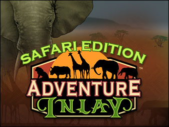 Spiel Adventure Inlay Safari Edition online: Das Abenteuer deines Lebens wartet! Eine gute Strategie ist vonn�ten, um die vielen liebevoll gestalteten Levels dieses kniffligen Spiels zu schaffen.