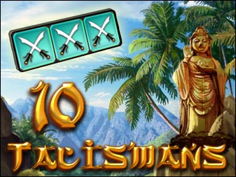 Spiel 10 Talismans online: Der Legende brauchst du 10 Talismane, um Weisheit, Macht und Gl�ck zu erlangen. Stell dich geheimnisvollen R�tseln in der sch�nen orientalischen Welt von 10 Talismans.