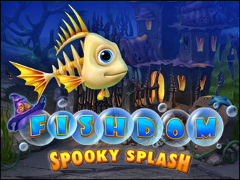 Spiel Fishdom - Spooky Splash online: Feiere Halloween mit den Fischen in Fishdom - Spooky Splash, dem schaurig-sch�nen 3-Gewinnt-Spiel, in dem du ein tolles Gruselaquarium bauen kannst!