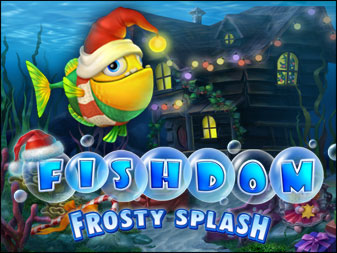 Spiel Fishdom - Frosty Splash online: Genie�e die Weihnachtsfreude mit Fishdom - Frosty Splash, einem festlichen 3-Gewinnt-Spiel, und bau dir ein weihnachtlich angehauchtes Aquarium!