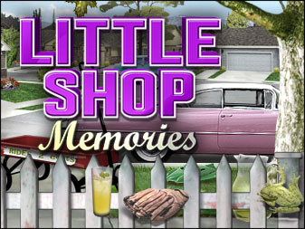 Spiel Little Shop - Memories online: Erkunde in Little Shop - Memories, dem neuesten Kapitel in der Wimmelbildspielserie, zw�lf spannende Schaupl�tze aus f�nf vergangenen Jahrzehnten.